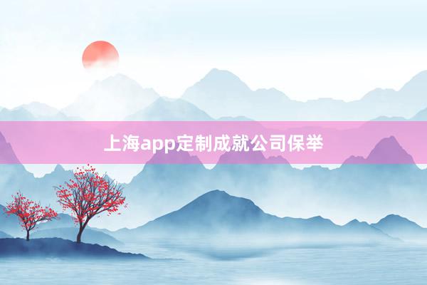 上海app定制成就公司保举